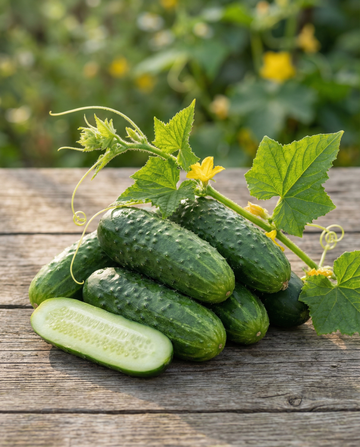 Cornichon National Parisian Pickling (Cucumis sativus) – graines de légume annuel de SeedsChoice