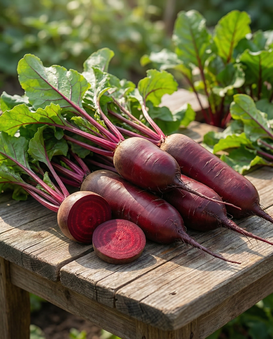 Rødbede Cylindra (Beta vulgaris) – etårlige grøntsagsfrø fra SeedsChoice