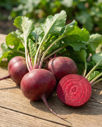 Betterave Egyptian Turnip Rooted (Beta vulgaris) – graines de légume annuel de SeedsChoice