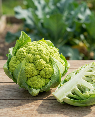 Chou-fleur vert White Gold F1 (Brassica oleracea) – graines de légumes annuels de SeedsChoice