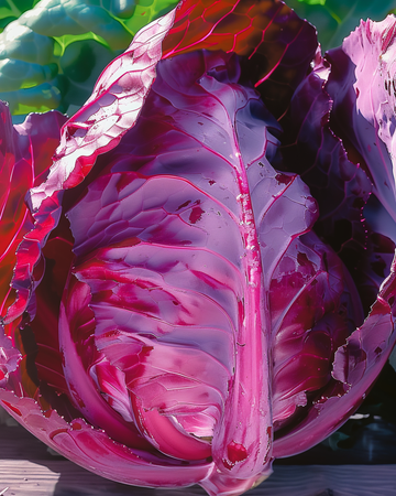 Roter Spitzkohl Kalibos Samen (Brassica oleracea) – einjähriges Gemüse