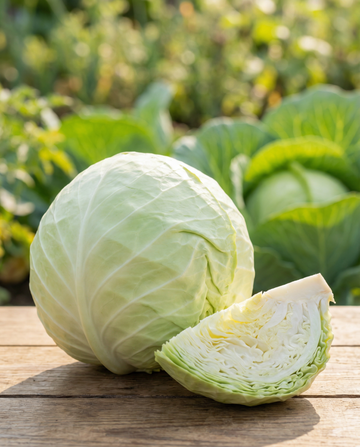 White Cabbage Langedijker Bewaar (Brassica oleracea) – annual vegetable seeds from SeedsChoice