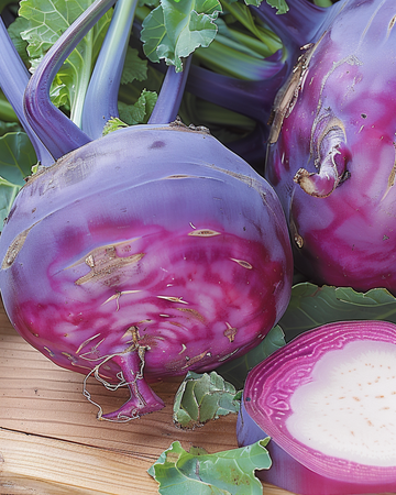 Kohlrabi Blaro-frø (Brassica oleracea) – etårig grøntsag