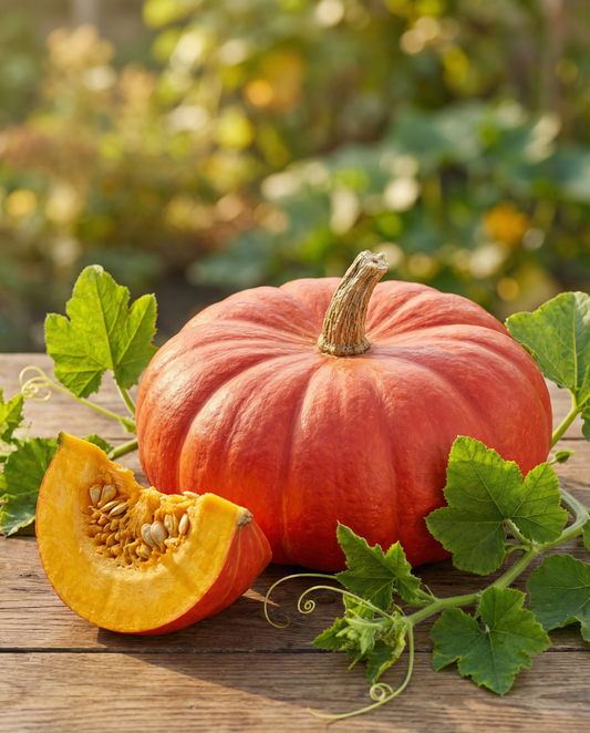 Kürbis Rouge Vif D'etampes (Cucurbita maxima) – einjährige Gemüsesamen von SeedsChoice