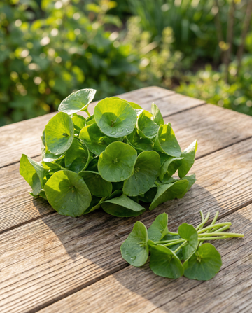 Winter Purslane Leaf Crop (Claytonia perfoliata) – annual vegetable seeds from SeedsChoice
