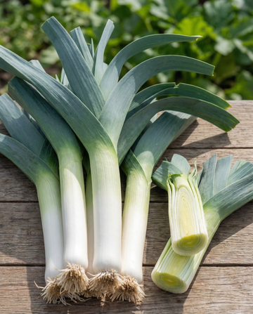 Purjolök Bluegreen Winter (Allium porrum) – ettåriga grönsaksfrön från SeedsChoice