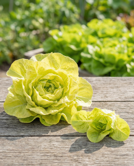 Lechuga de hoja Australian Yellow (Lactuca sativa) – semillas de hortaliza anual de SeedsChoice