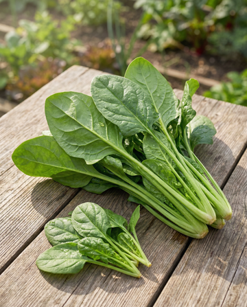 Spinach Nores Early (Spinacia oleracea) – annual vegetable seeds from SeedsChoice