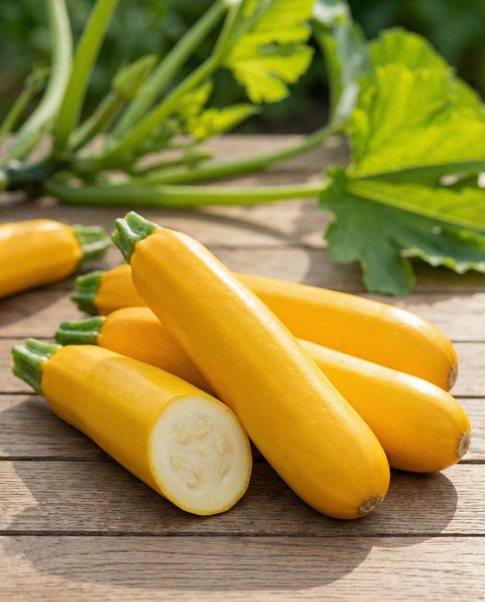Zucchini Gold Rush F1 (Cucurbita pepo) – ettåriga frön från SeedsChoice