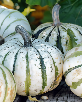 Graines de courge d'hiver Sweet Dumpling Cucurbita Pepo annuel