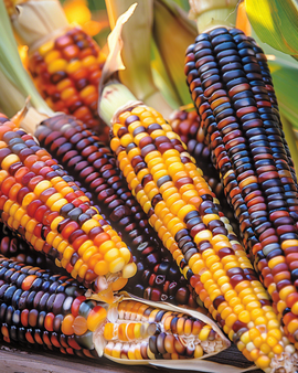 Prydmajsfrø Little Jewels Zea mays etårig dekorative kolber
