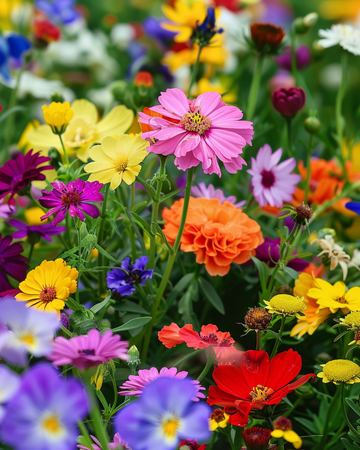 Sommerblumen Mix 250g Pack For Outdoor Sowing Samen – einjährige Blume
