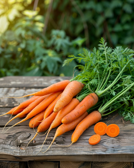 Semillas de zanahoria Nantes Daucus carota variedad de verano envase de 25 g