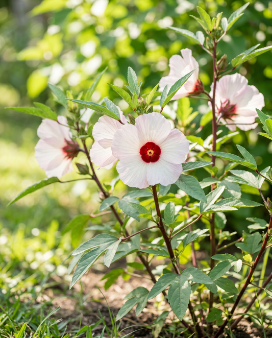Rosela (Hibiscus sabdariffa) – sementes de flor anual da SeedsChoice