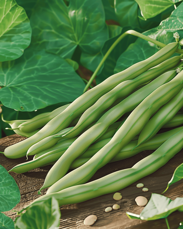 Fagiolo rampicante Mechelse Tros 100g semi (Phaseolus vulgaris) – ortaggio annuale