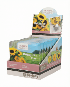 Solsikkefrø Helianthus Annuus enårig 75 cm buketblanding