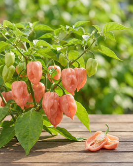 Habanero Pink Pepper Seeds Capsicum Chinense Annual