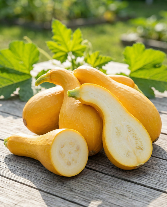 Courge Crookneck Early Summer (Cucurbita pepo) – graines de légumes annuelles de SeedsChoice