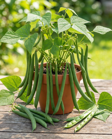 Busch-Filetbohne Compass (Phaseolus vulgaris) – einjährige Gemüsesamen von SeedsChoice